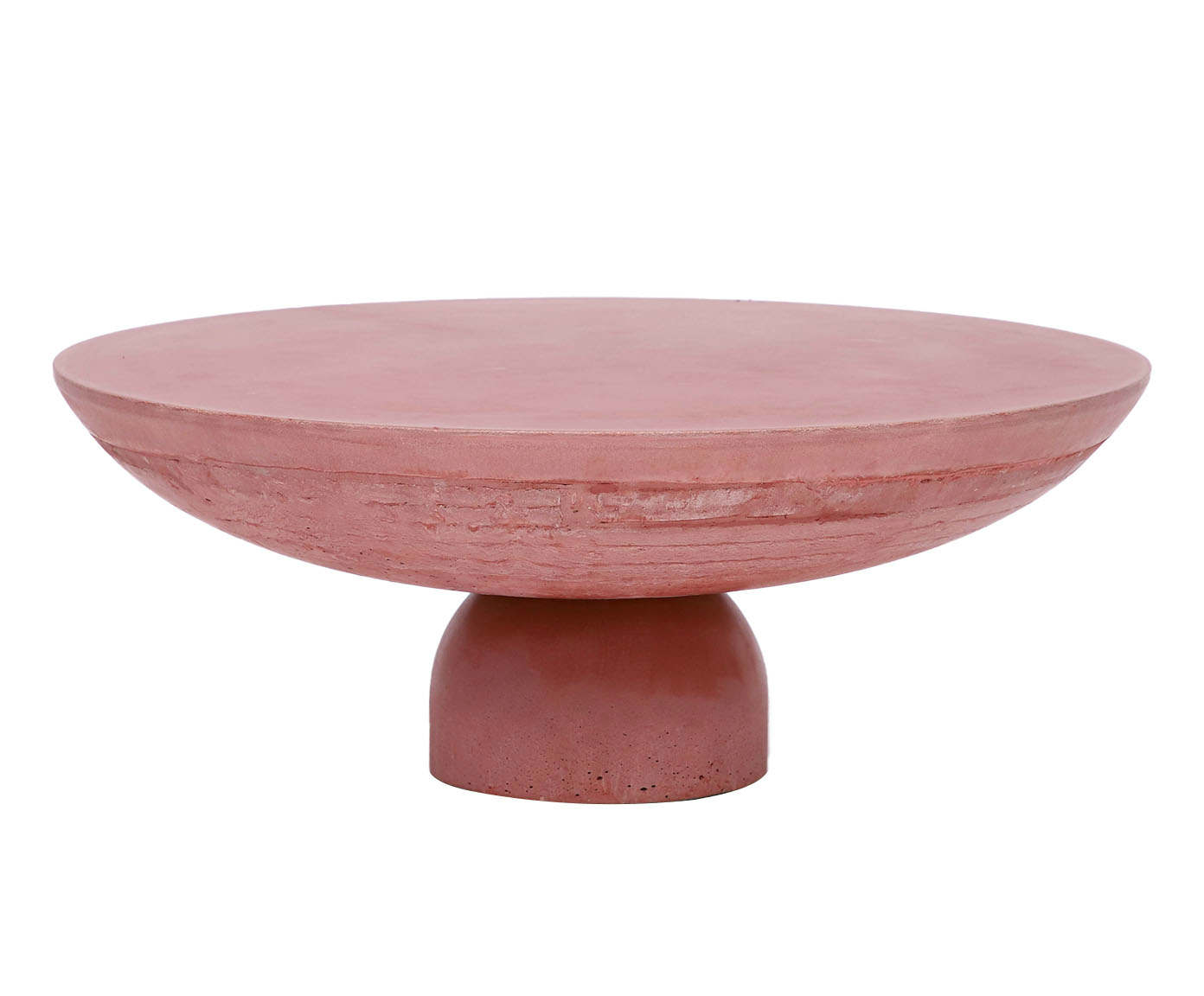 Mesa de Centro M&eacute;dia Brut em Concreto -  Terracota image number 2