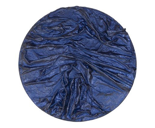 Escultura de Parede Moon Azul image number 0