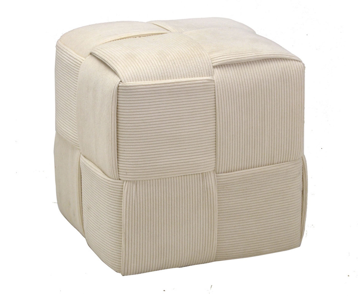 Banco em Veludo Transpasse - Branco image number 0