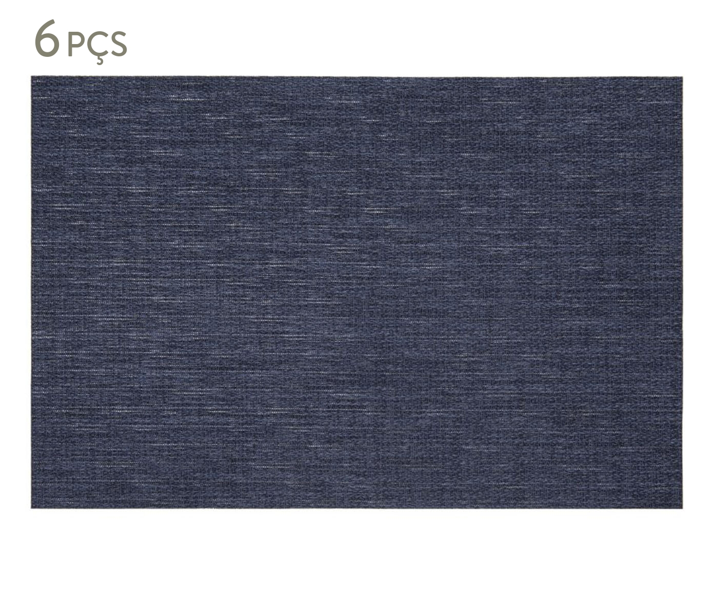 Jogo de Lugares Americano Loom Navy image number 0