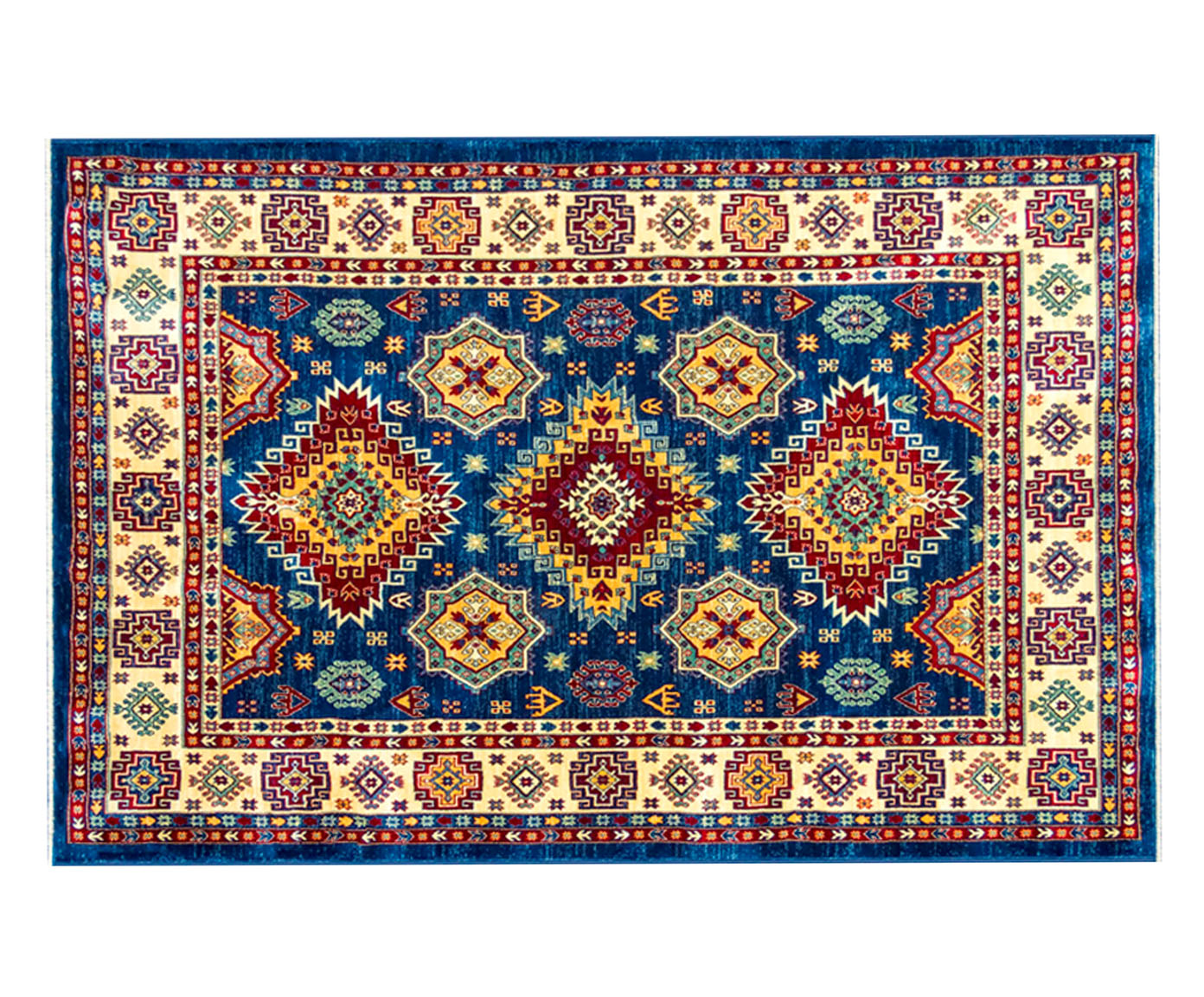 Tapete Turco Kasakh Mira Azul - image 0