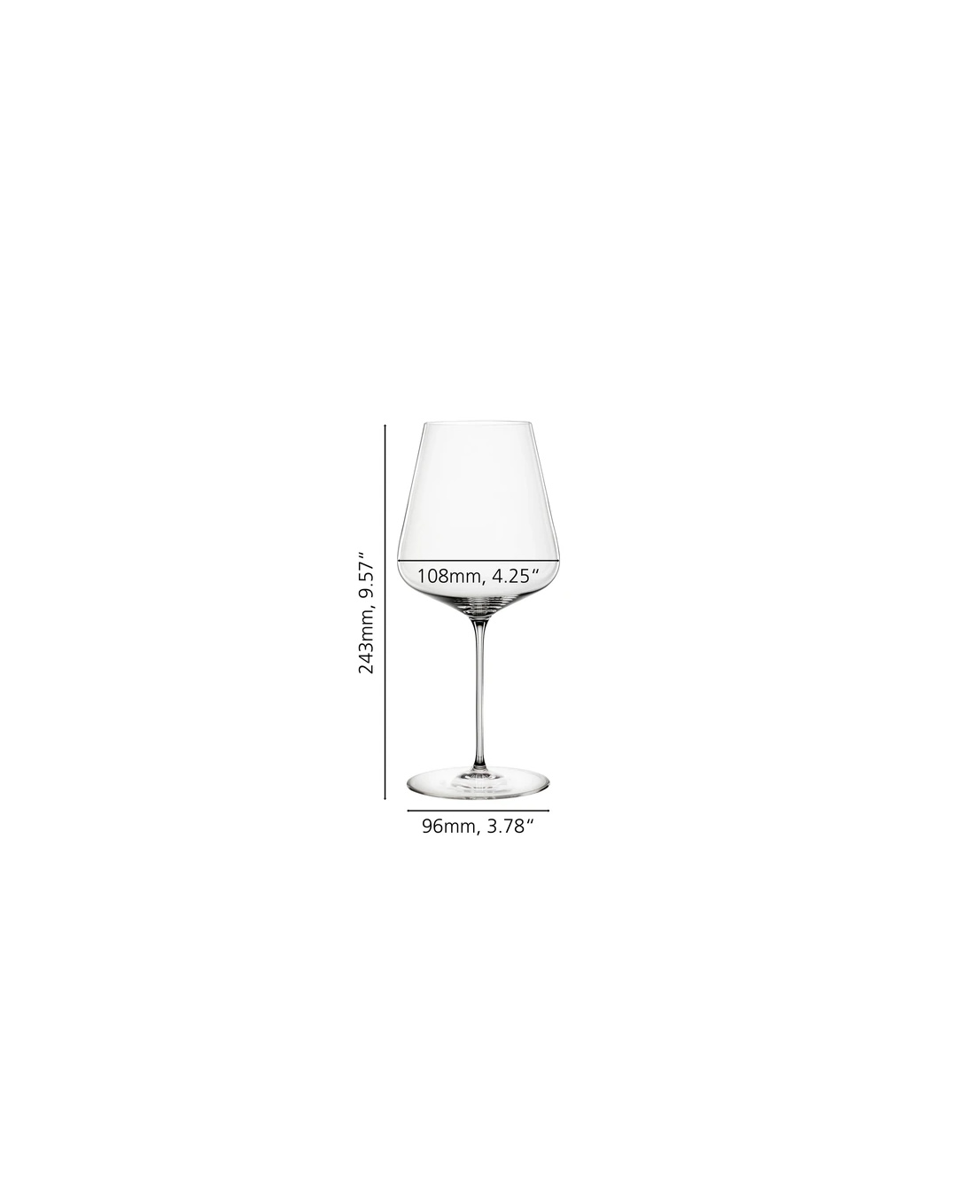 Jogo de Ta&ccedil;as para Vinho Definition Bordeaux - image 1