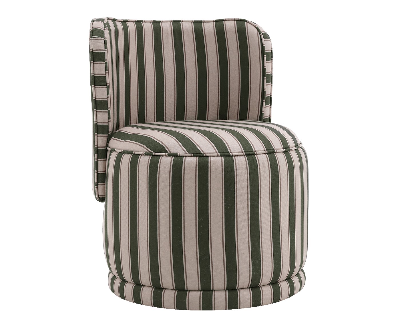 Poltrona Estampada Listras Verde image number 0