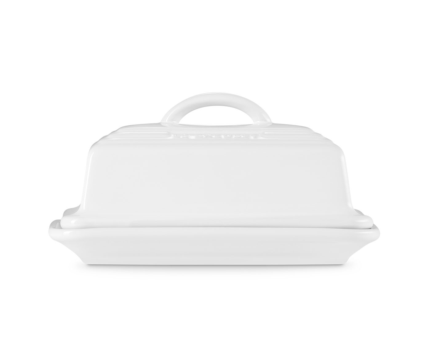 Manteigueira White - 17,2X9X12,6cm - image 1