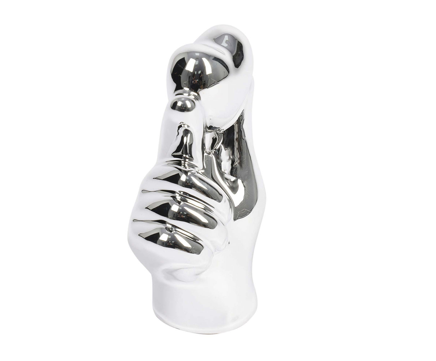 Enfeite  Finger Heart Silver image number 1