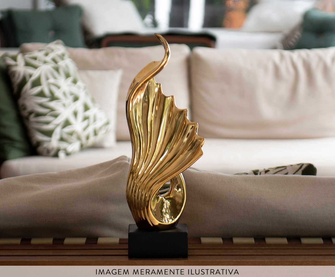 Escultura Waves na Base image number 1