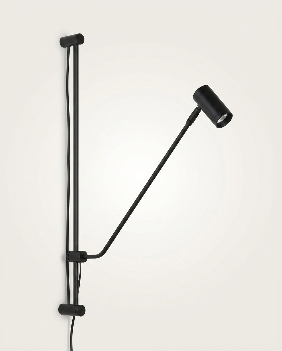 Arandela Stelo Preto Bivolt - image 1