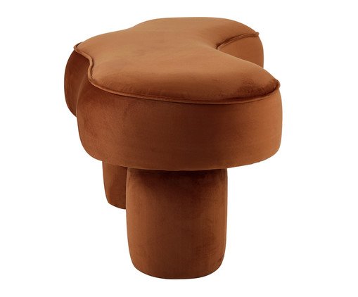 Puff em Veludo Fun High Terracota image number 2