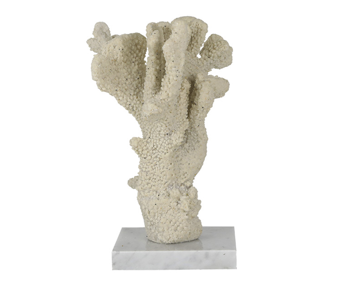Adorno Decorativo de Coral Atol Bege - image 0