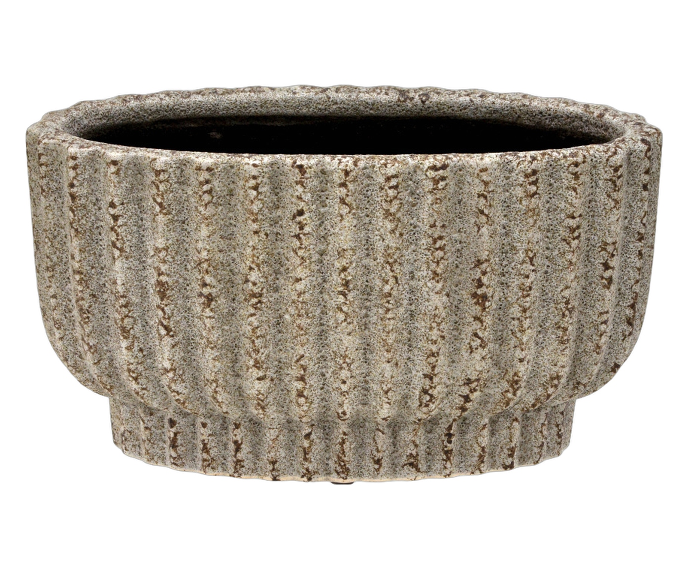 Cachepot Decorativo Plantis Cinza image number 0