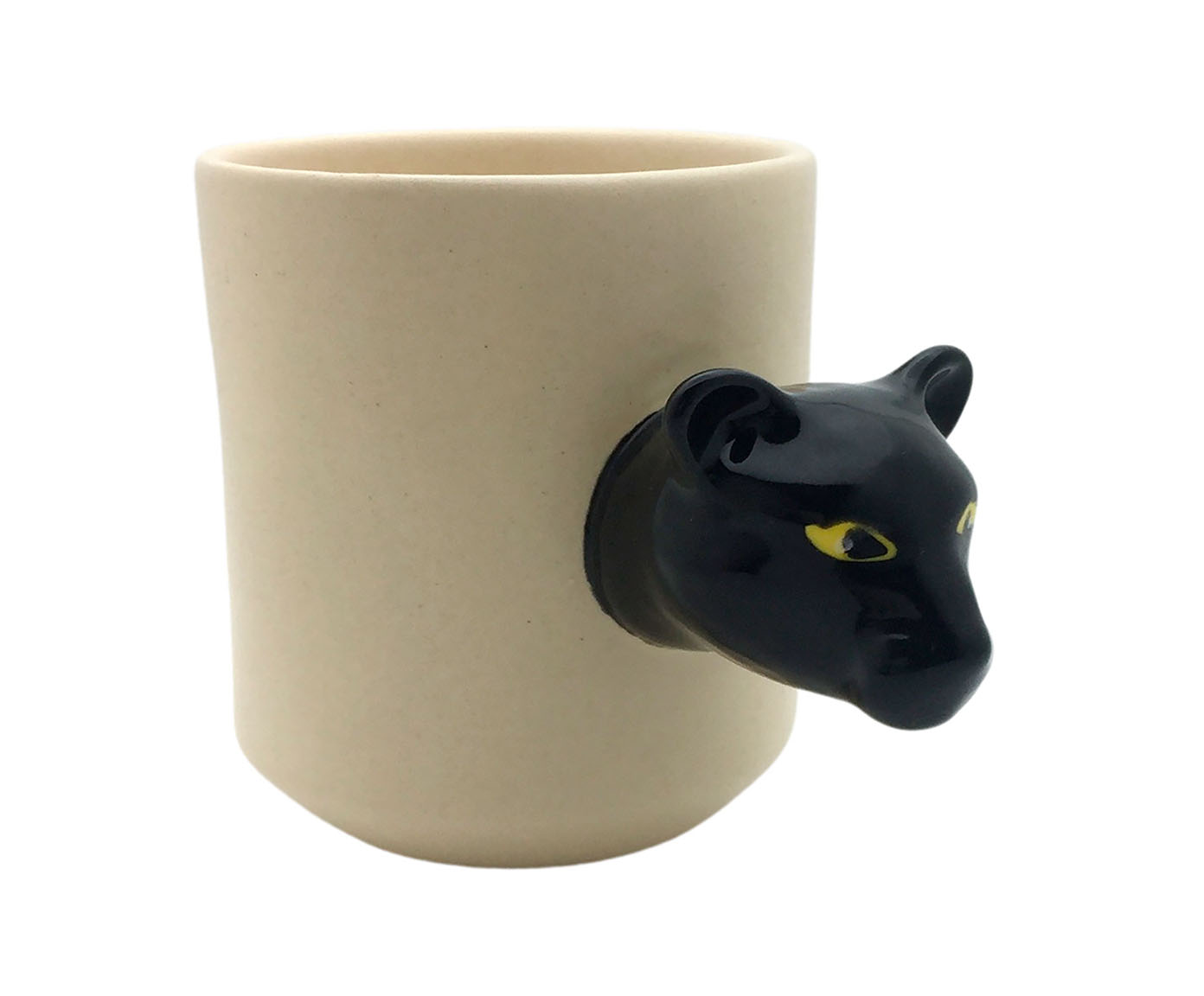 Caneca Fauna Pantera Ivory Cream image number 0