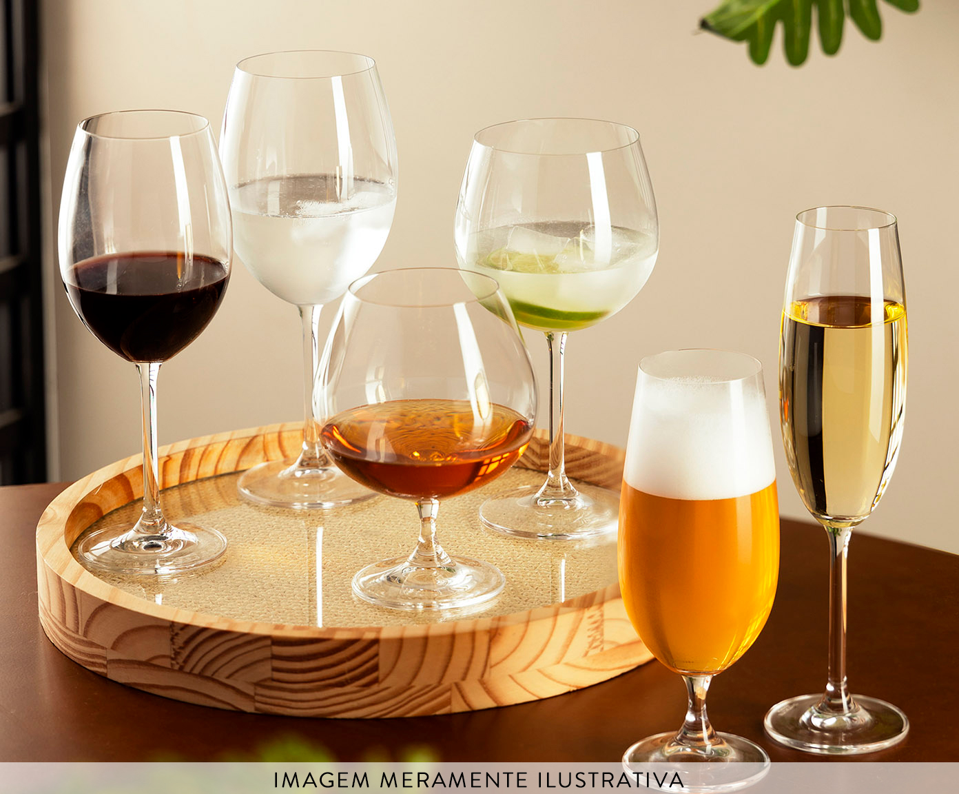 Jogo de Ta&ccedil;as para Vinho Ver&ocirc;nica image number 7