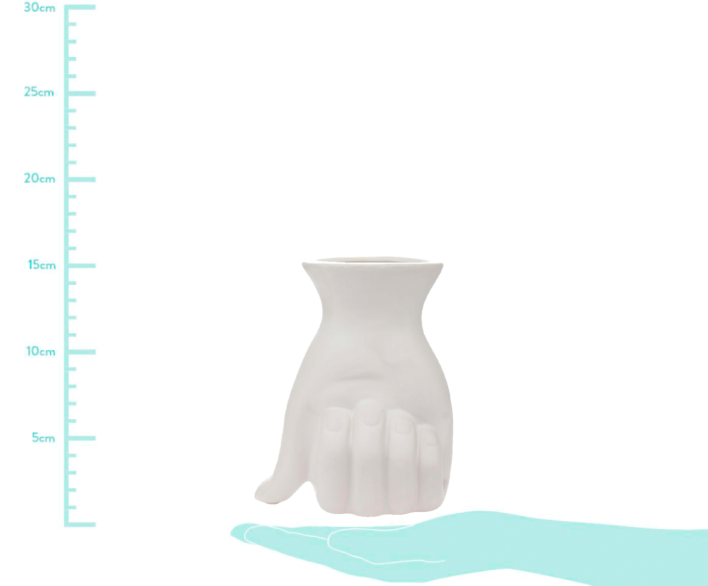 Vaso M&atilde;o Branca image number 1
