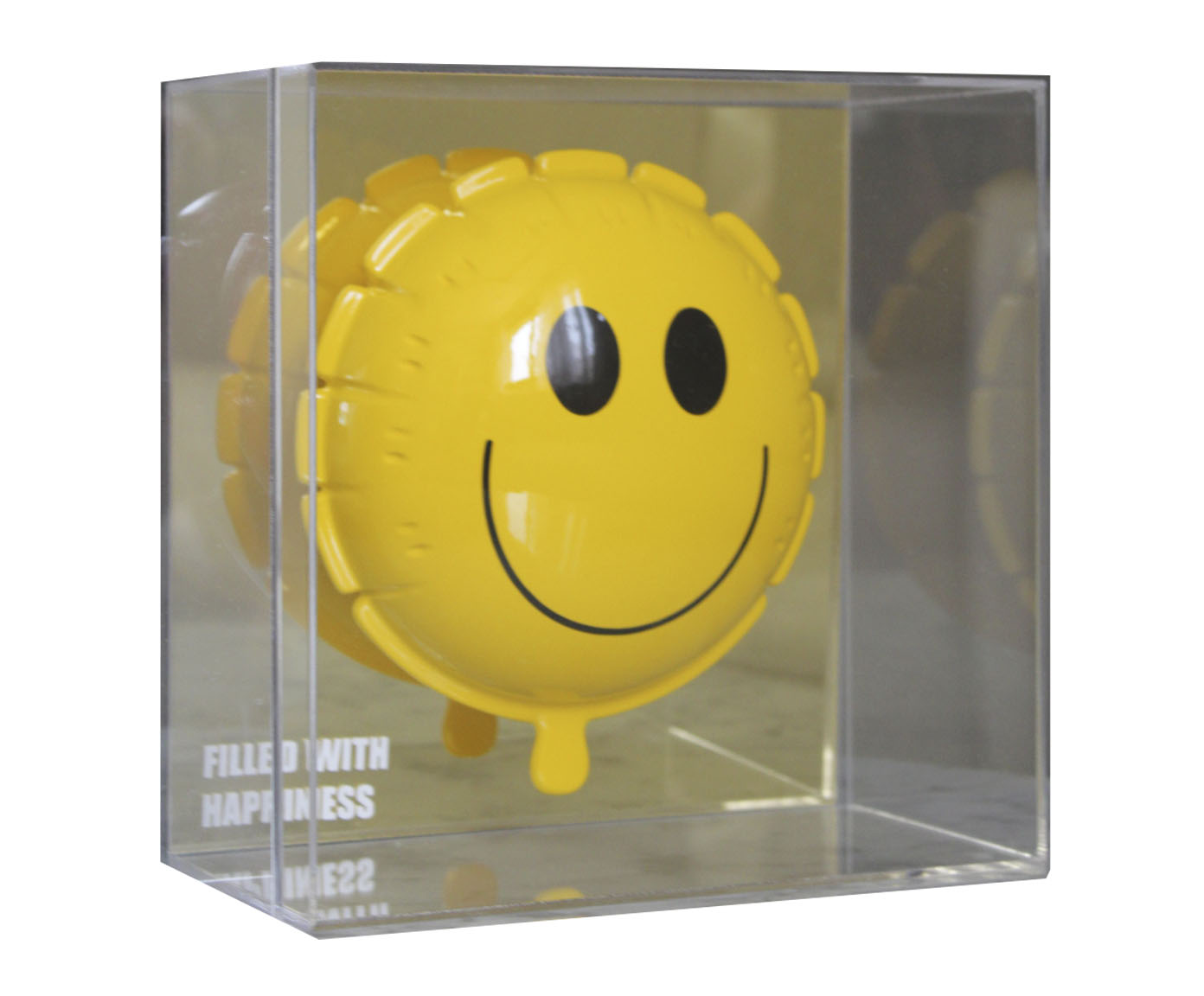 Escultura Balao Smiley Na Caixa - image 0