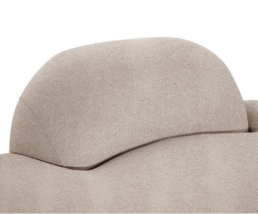 Sof&aacute; Petra em Boucle Soft Bege  I image number 4