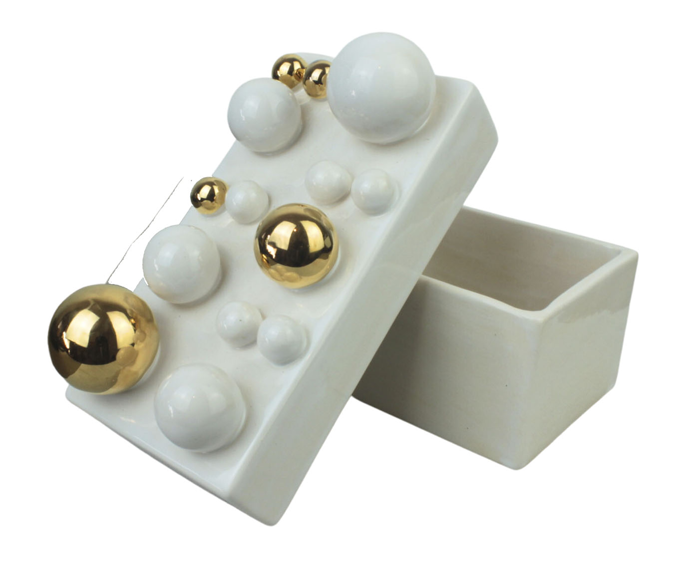 Caixa Greta Sphere Branco image number 1