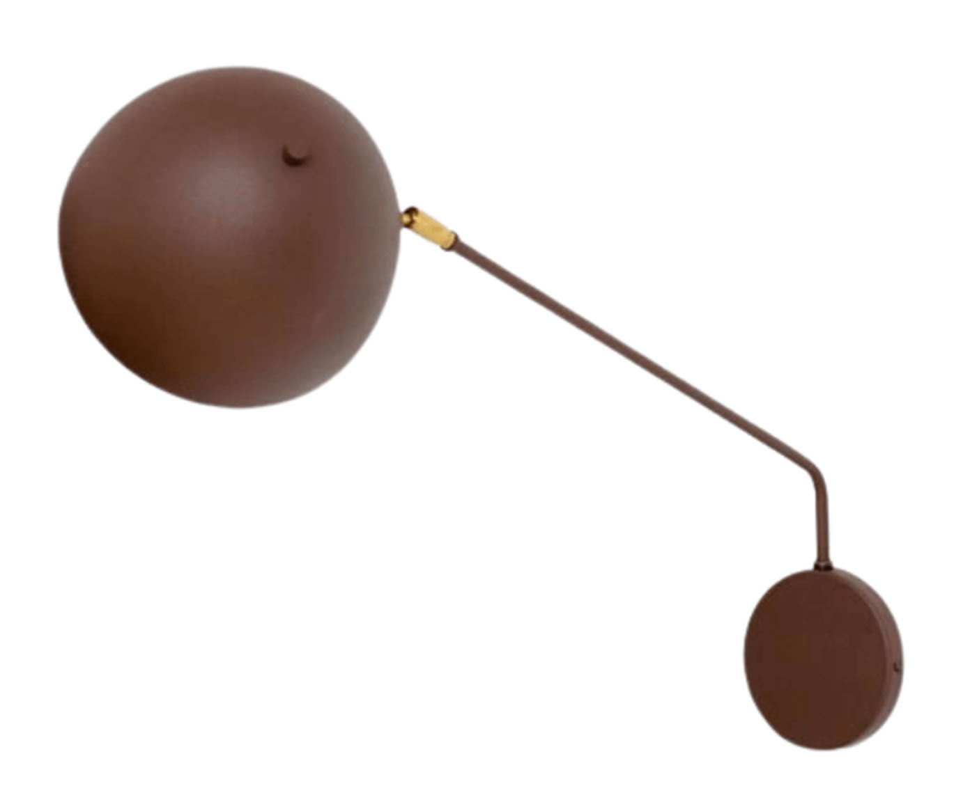 Arandela Wang Marrom Corten image number 1