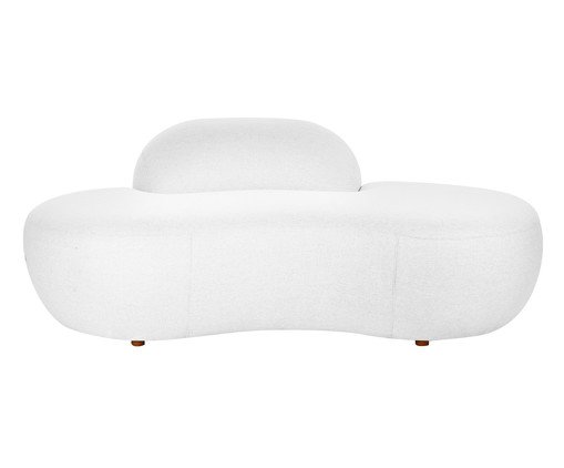 Sof&aacute; Petra em Boucle Branco  I image number 0