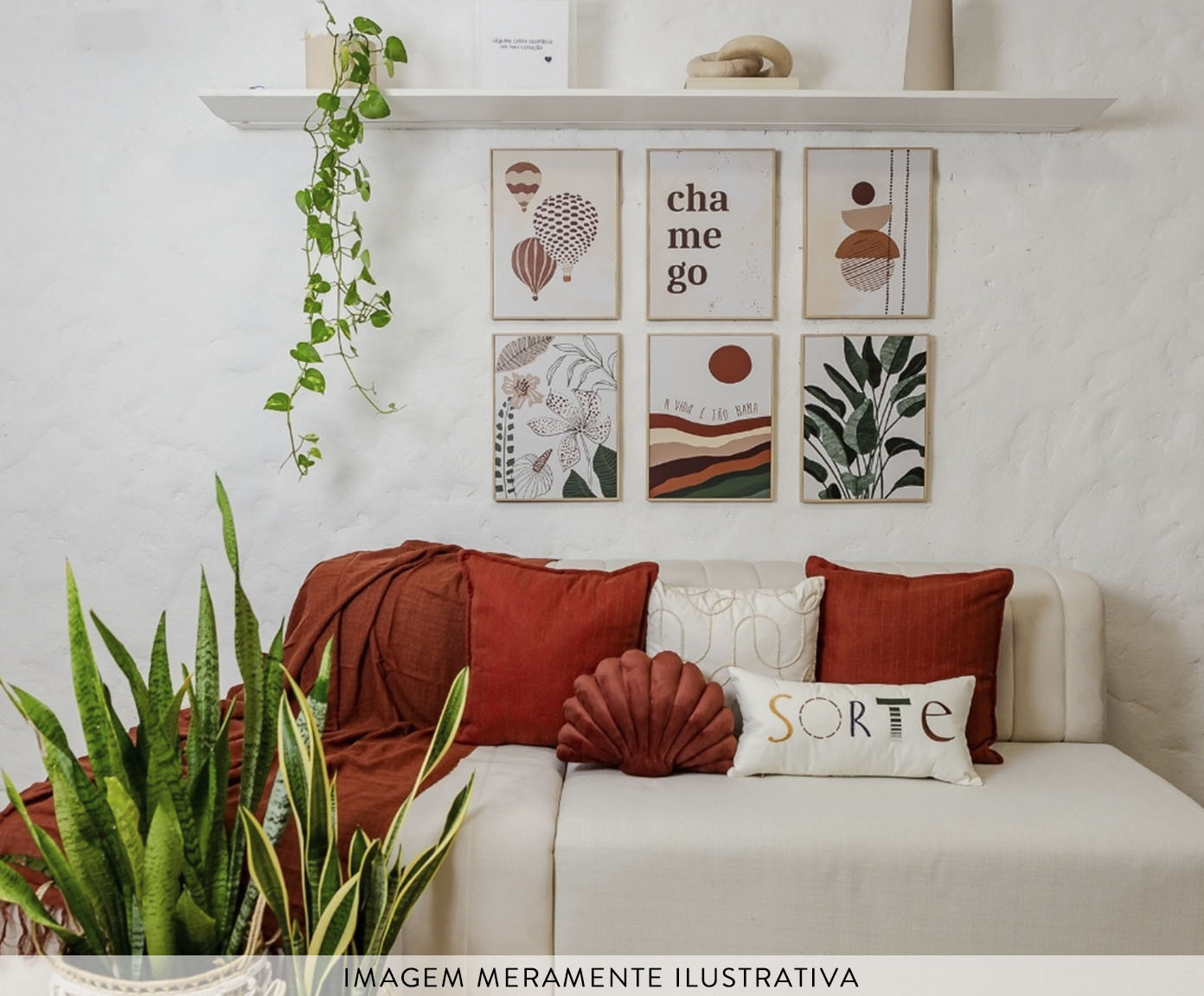 Quadro Folhas image number 1