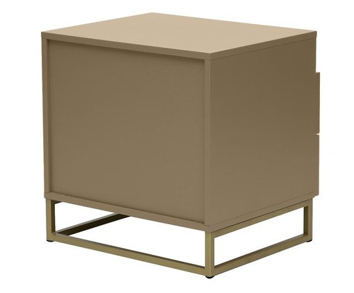Mesa de Cabeceira Ondulada Frap&ecirc; image number 2
