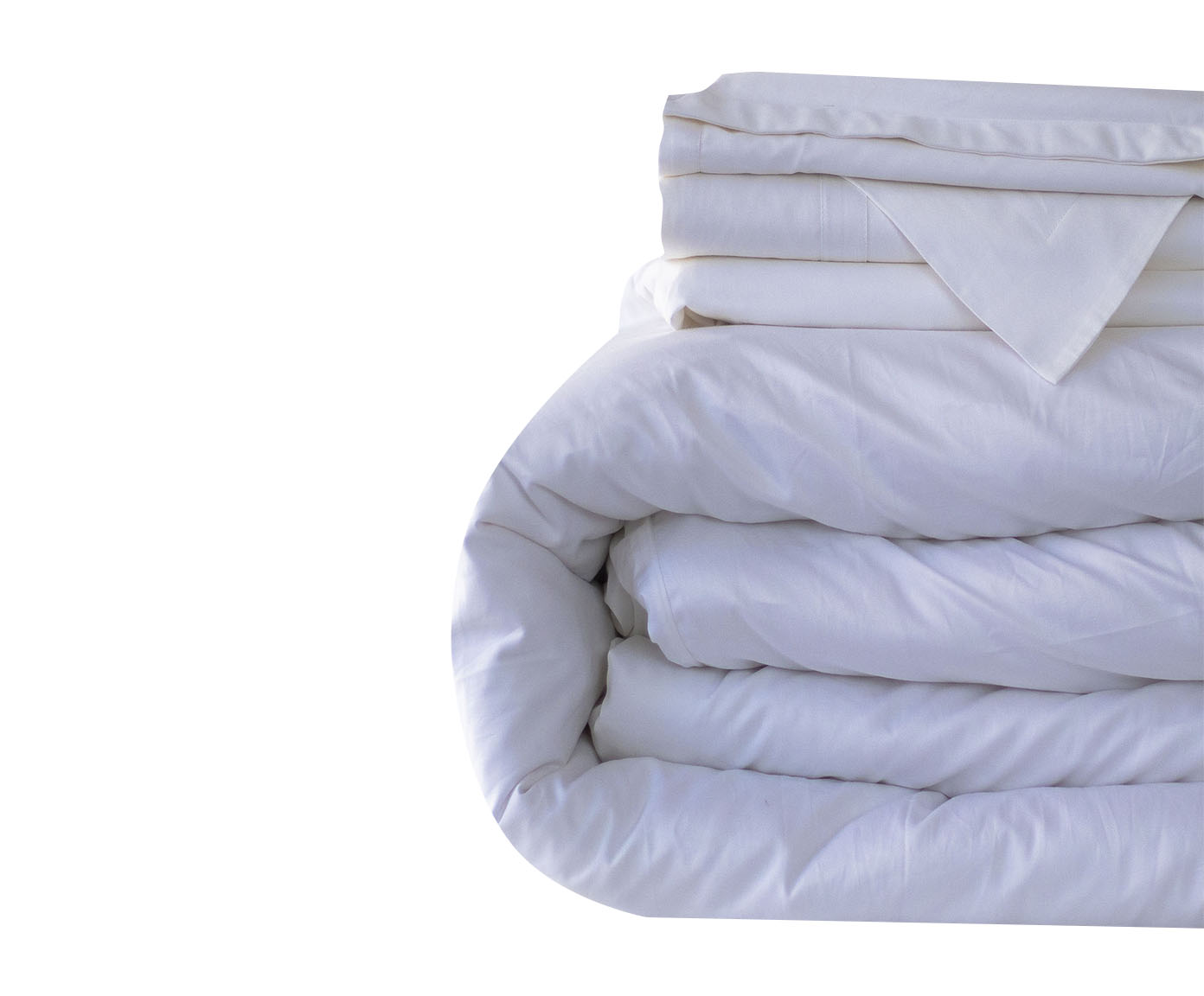 Duvet Casual Branco Solteiro image number 1