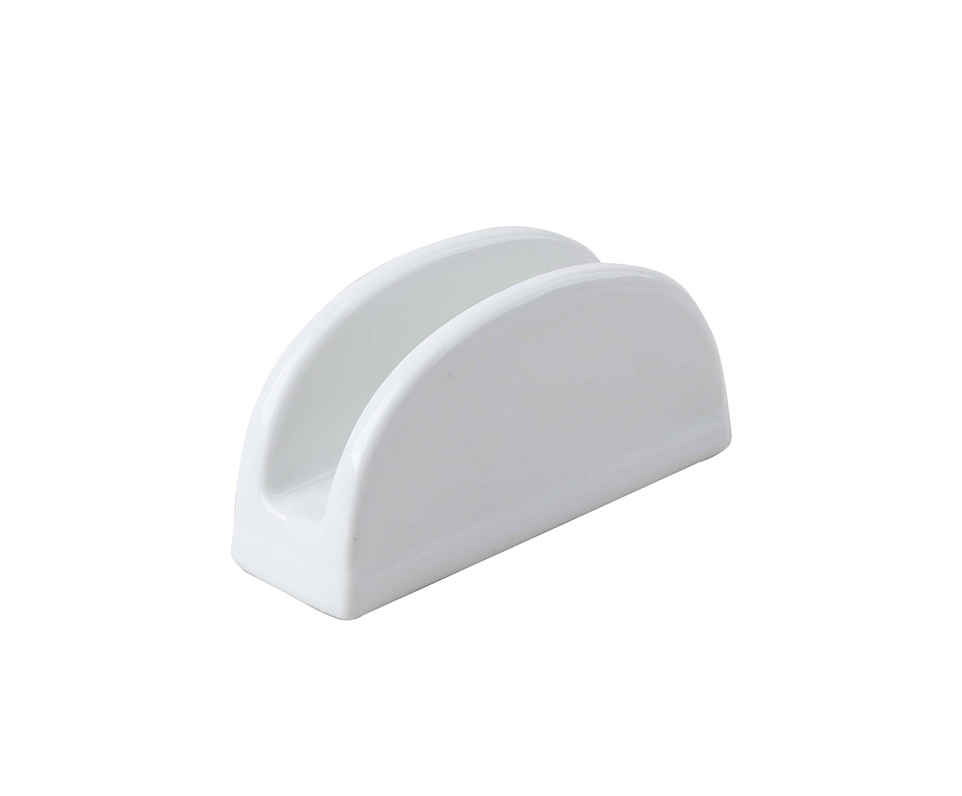 Porta-Guardanapo Blanc em porcelana branco image number 3