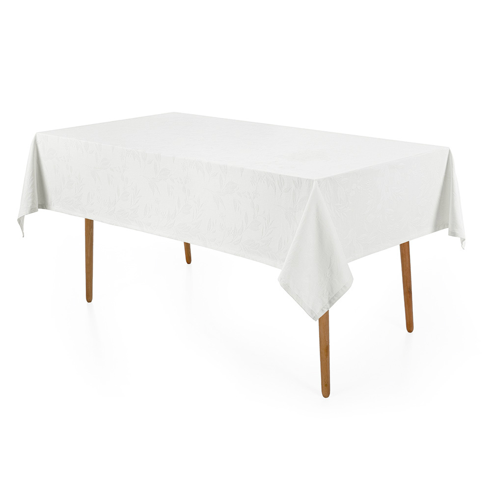 Toalha De Mesa Katherine Branco Branco image number 0