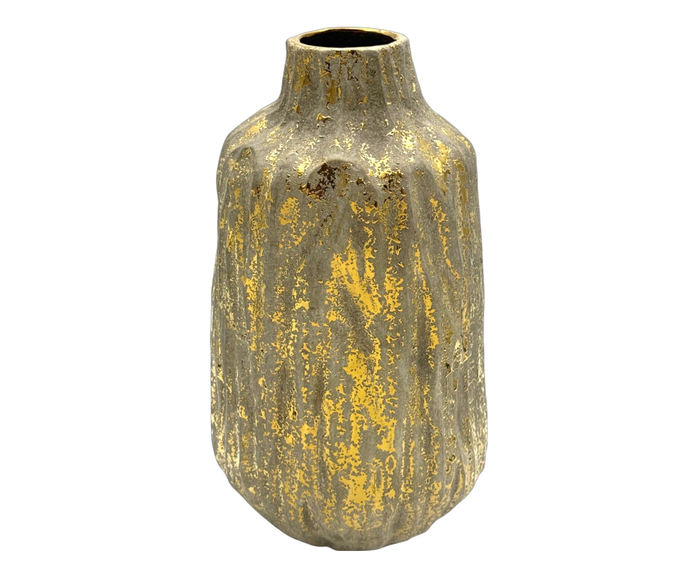 Vaso Decorativo Zaven Dourado e Marrom image number 0