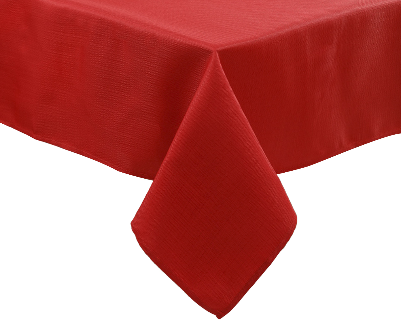 Toalha de Mesa Imperme&aacute;vel Joanassi Vermelho image number 0