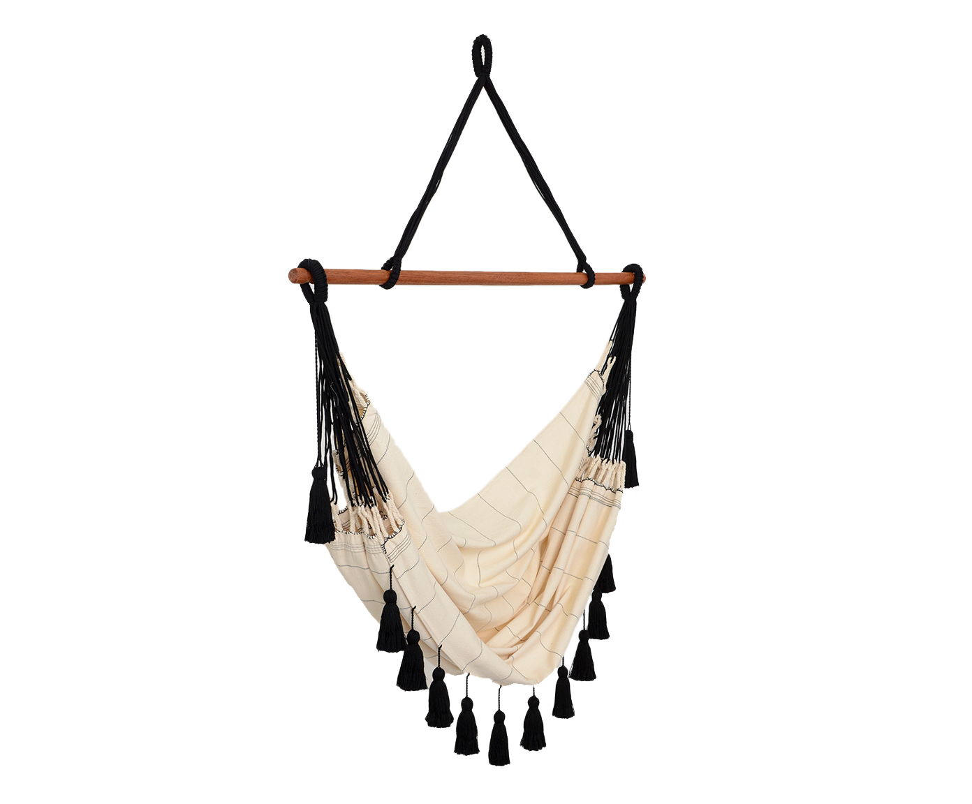 Cadeira de Balan&ccedil;o com Tassel Duna - Cru - image 1