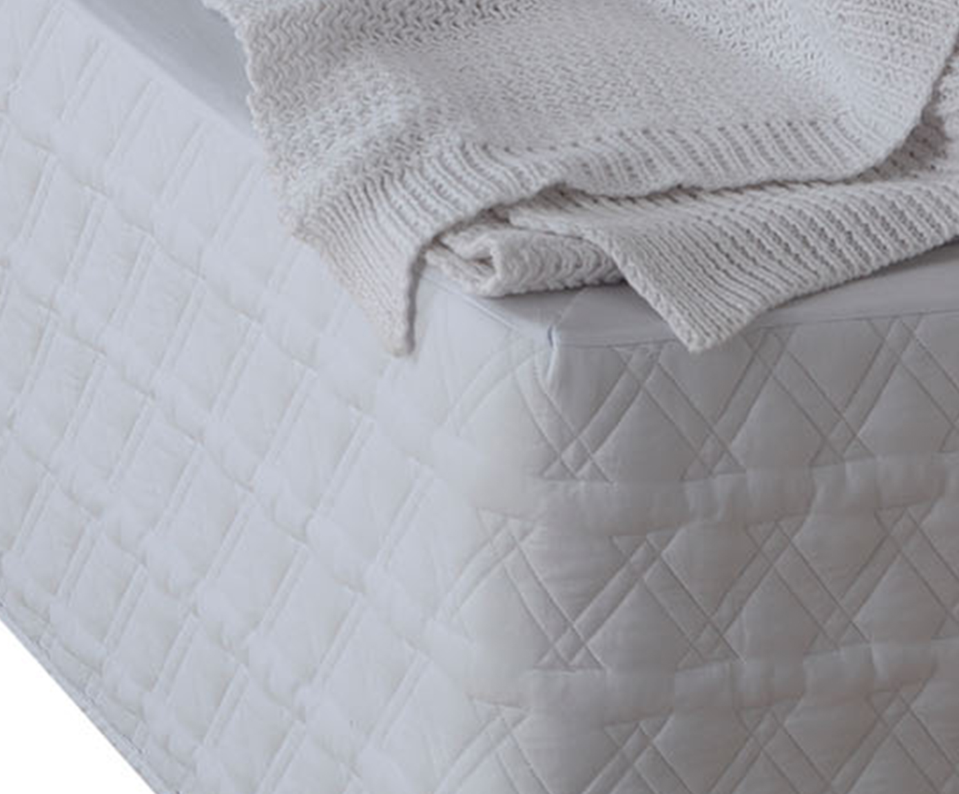 Saia para Cama Box Acetinada St Germain Branca 300 Fios image number 0