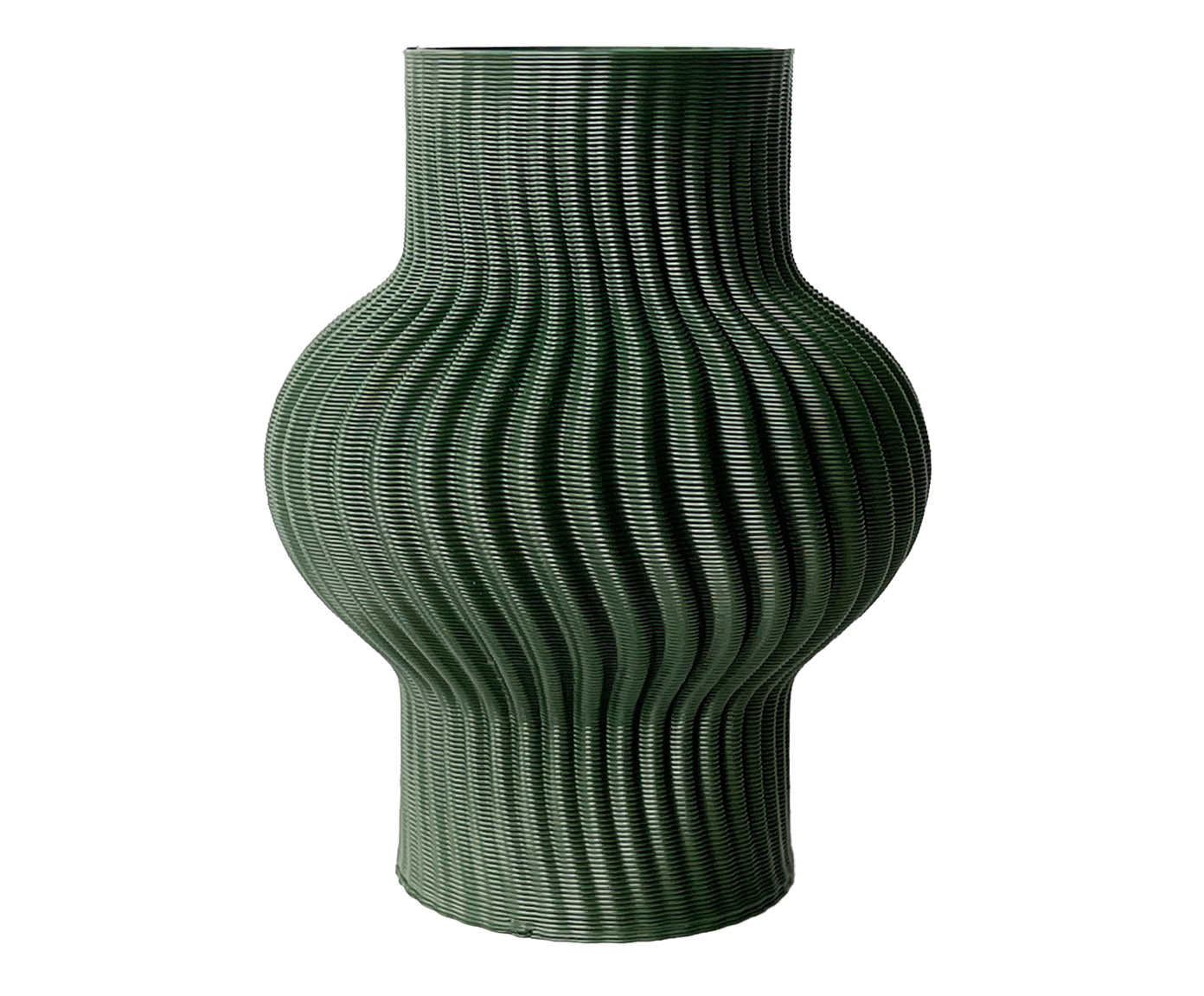 Mini Vaso Onda 1 Verde image number 0