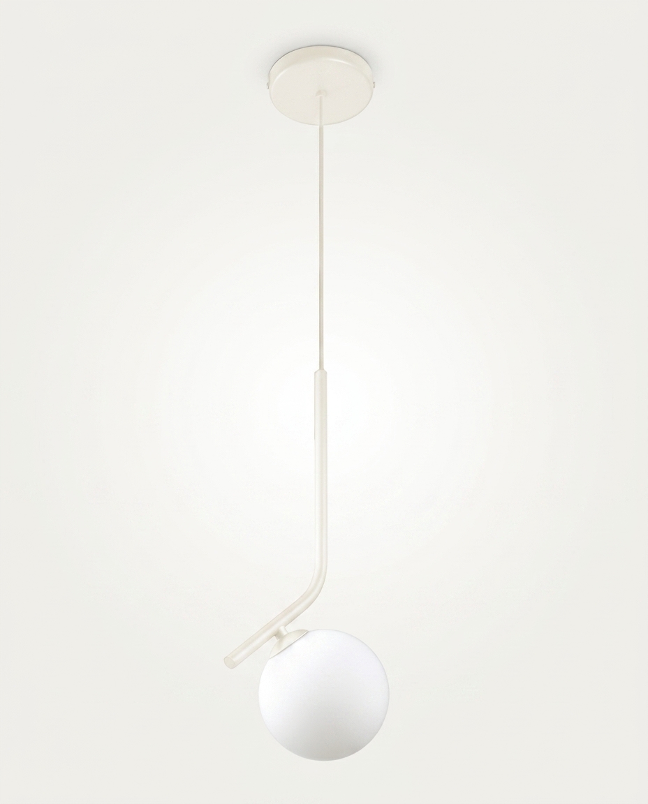 Pendente Globo Branco Bivolt - image 0