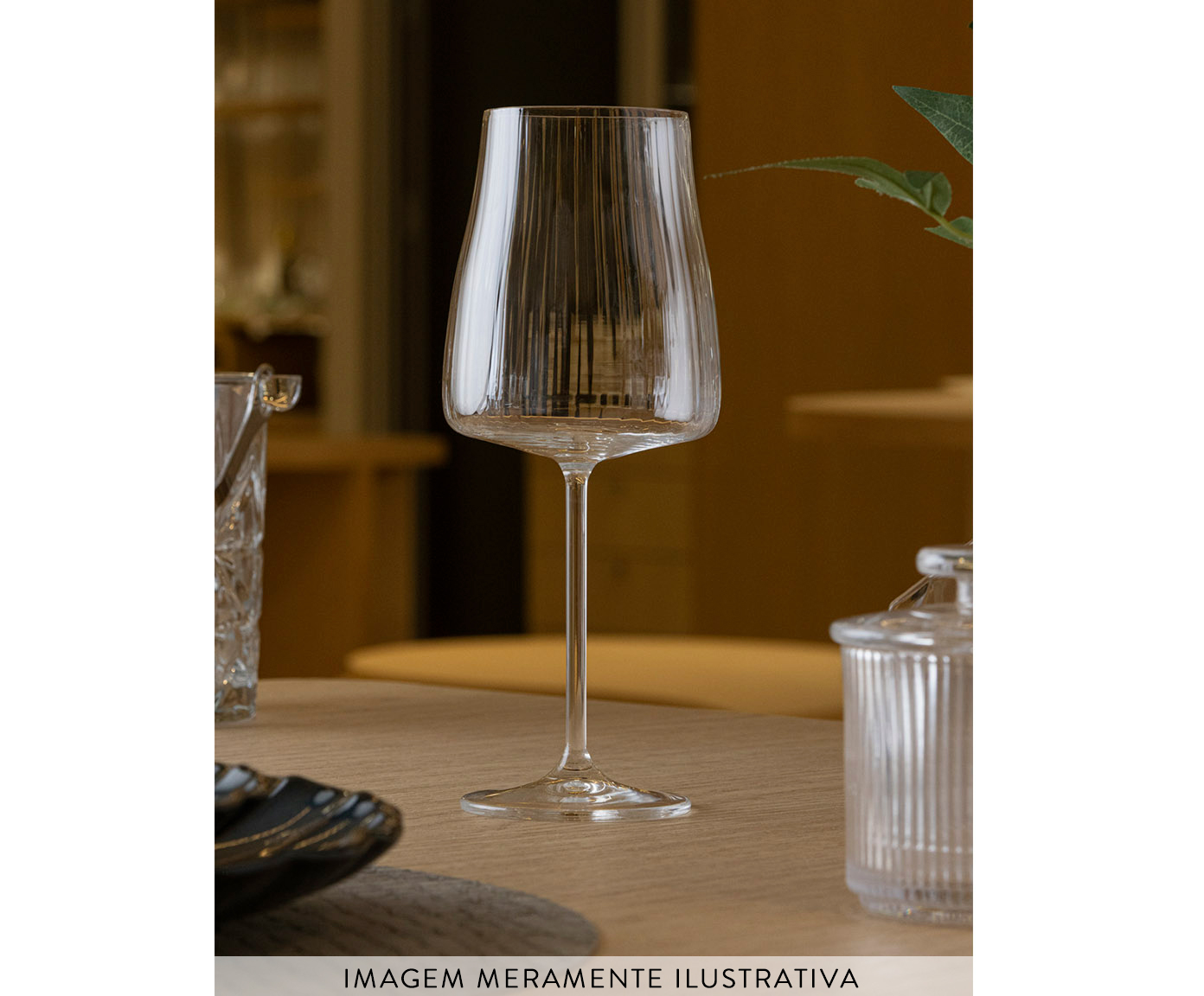 Jogo de Ta&ccedil;as para Vinho Alex Optic image number 4