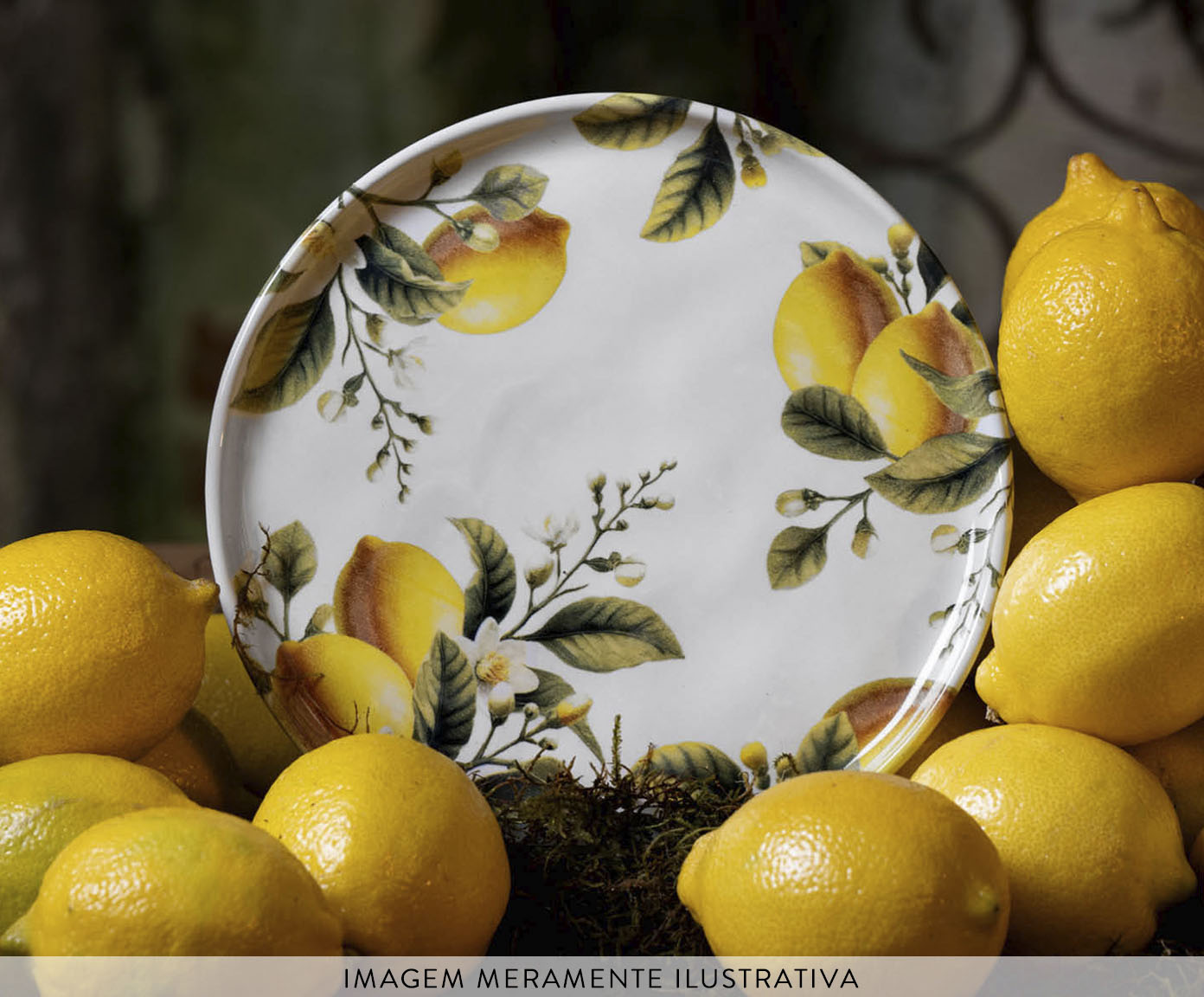 Jogo de Pratos para Sobremesa Bio Limonata Frutas - image 1