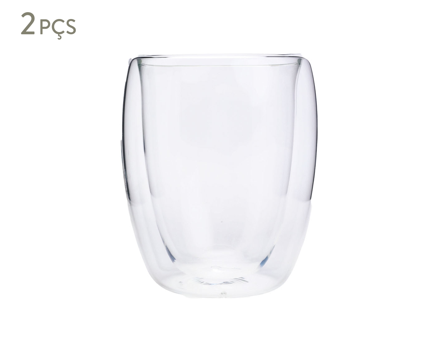 Dupla de Copos Double Wall - 350ml - image 0