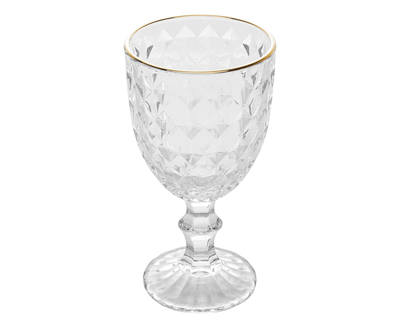 Ta&ccedil;a para &Aacute;gua com Fio Dourado Roman image number 1