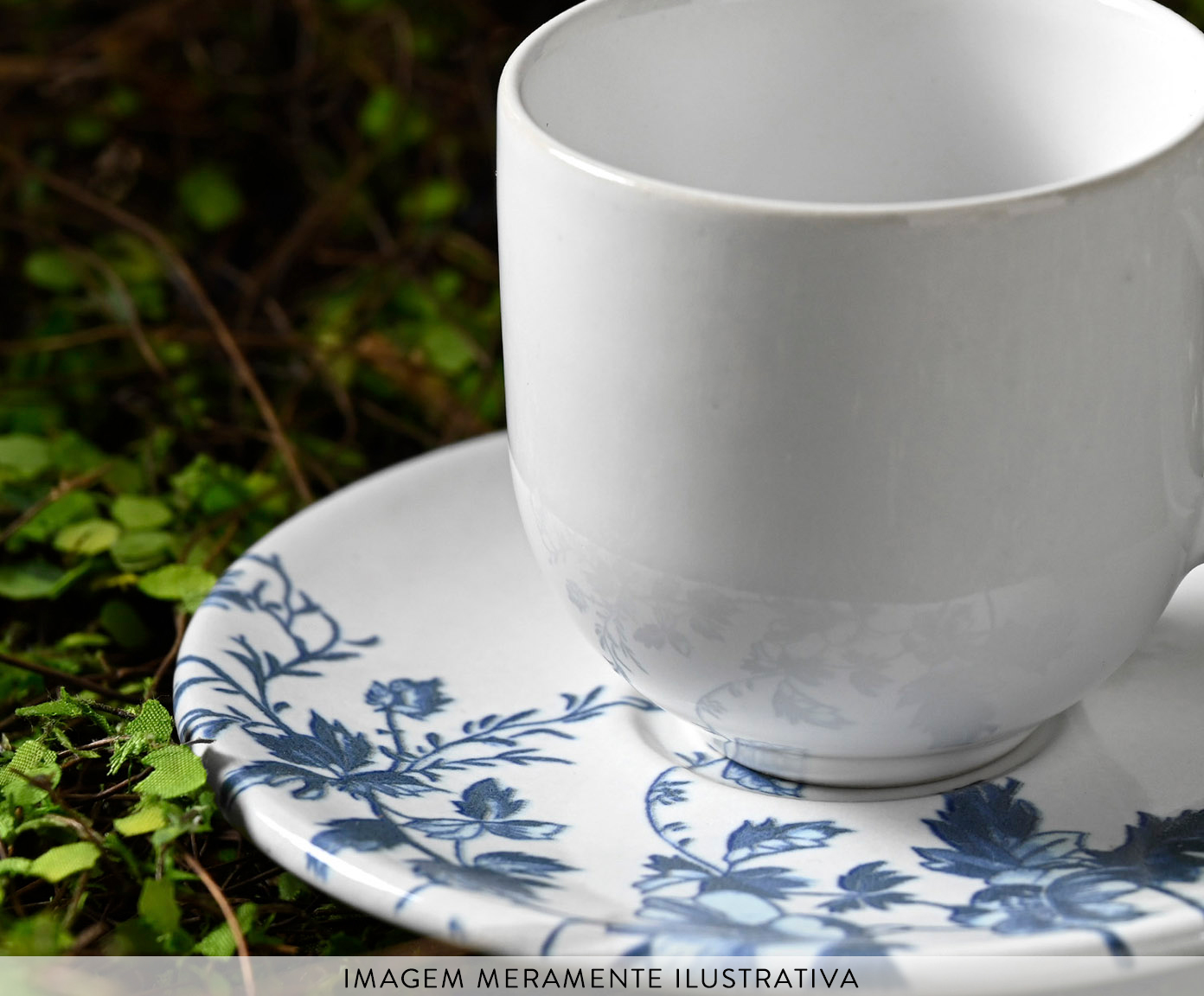 Jogo de X&iacute;caras para Caf&eacute; Coup Stoneware Toile image number 5