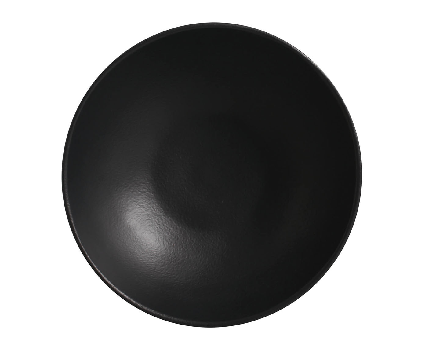 Tigela M&eacute;dia Org&acirc;nica Org&acirc;nico Preto Matte Preto - image 1