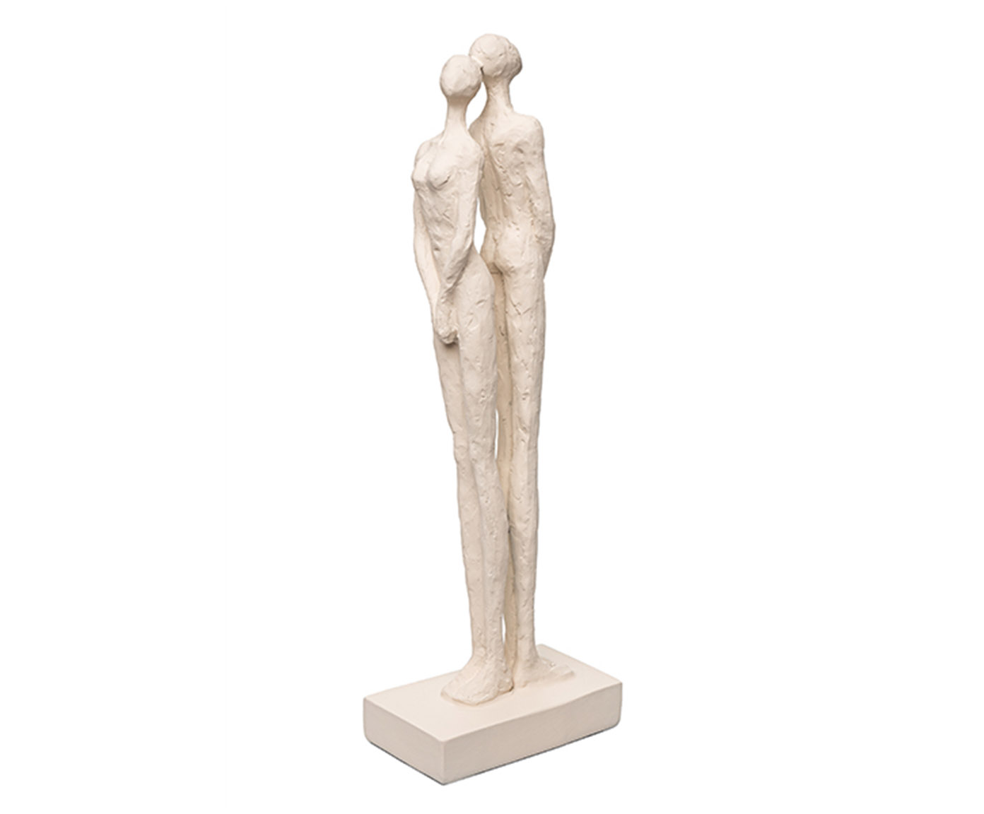 Escultura Casal Poranga Creme image number 1