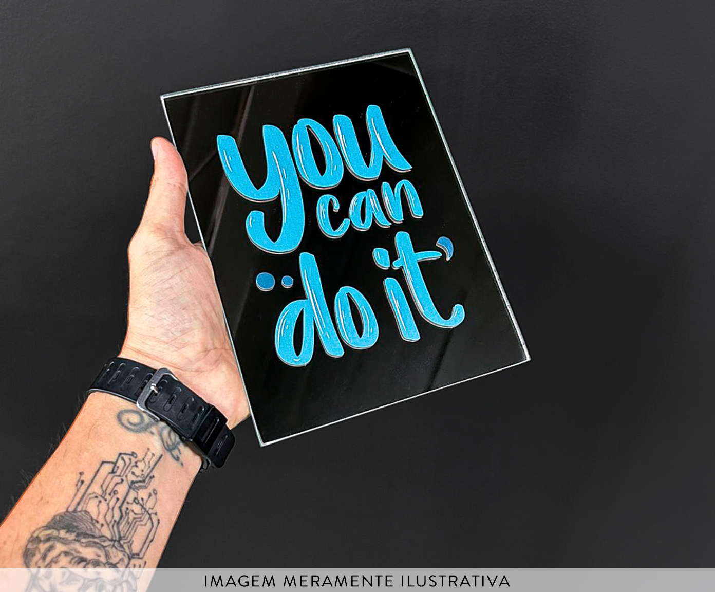 Espelho Decorativo You can do it' image number 3