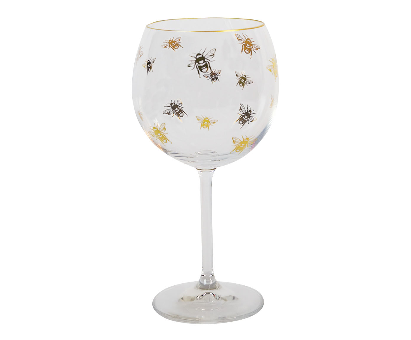 Ta&ccedil;a em Cristal com Filete Ouro Sic&iacute;lia - image 0