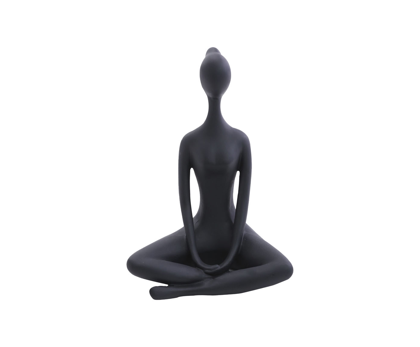 Adorno de Mulher Yoga I Preto - image 0