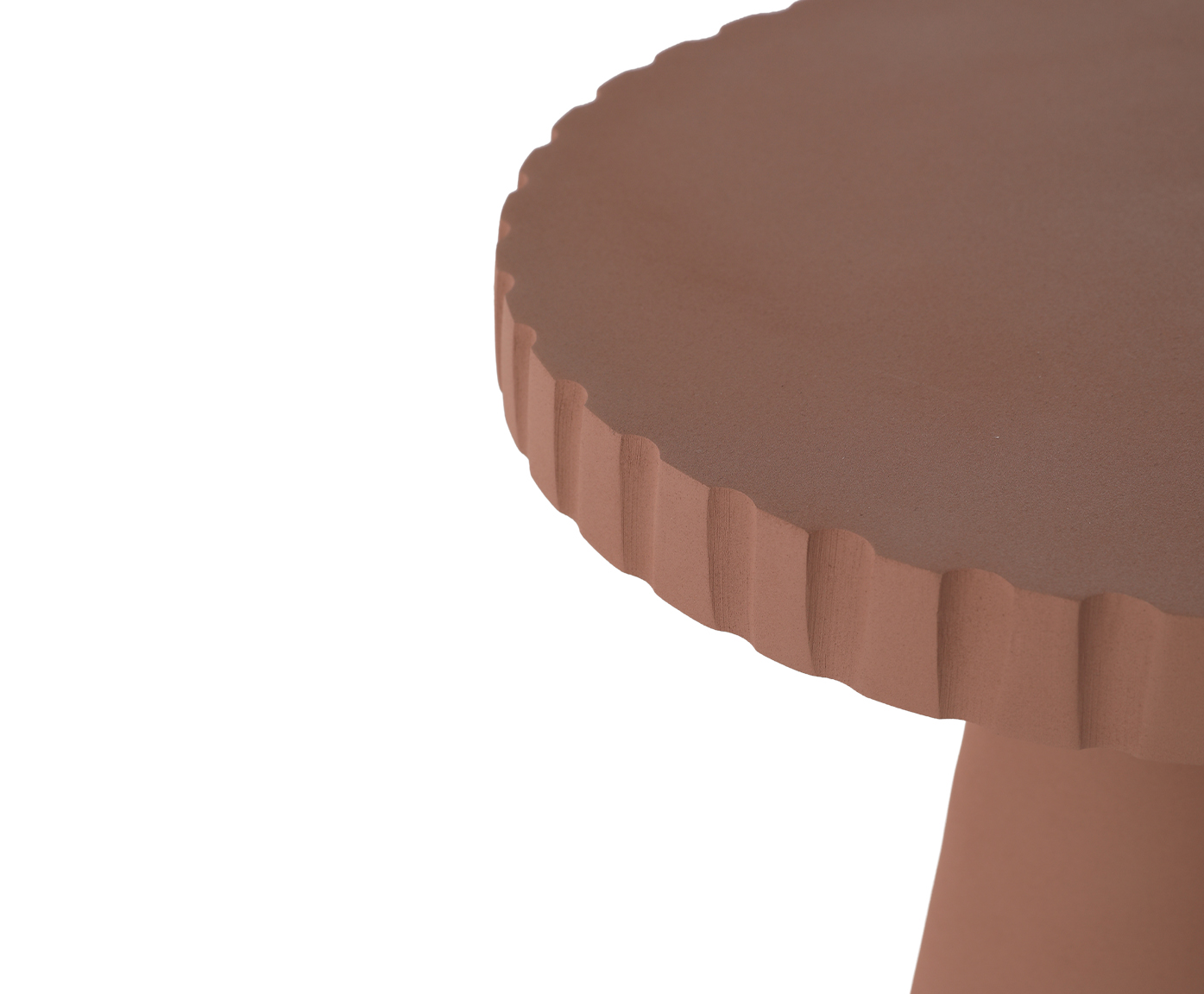 Mesa Lateral de Metal Rhea Rosa image number 2