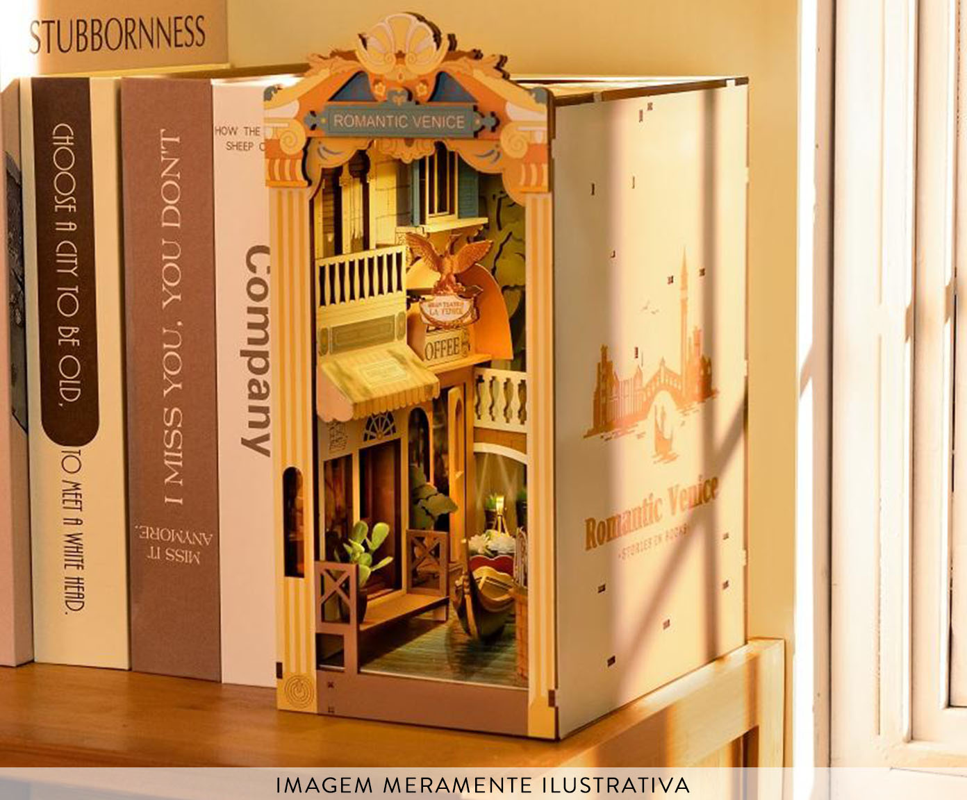 Quebra-Cabe&ccedil;a 3D Mini Book Eternal Romance image number 1