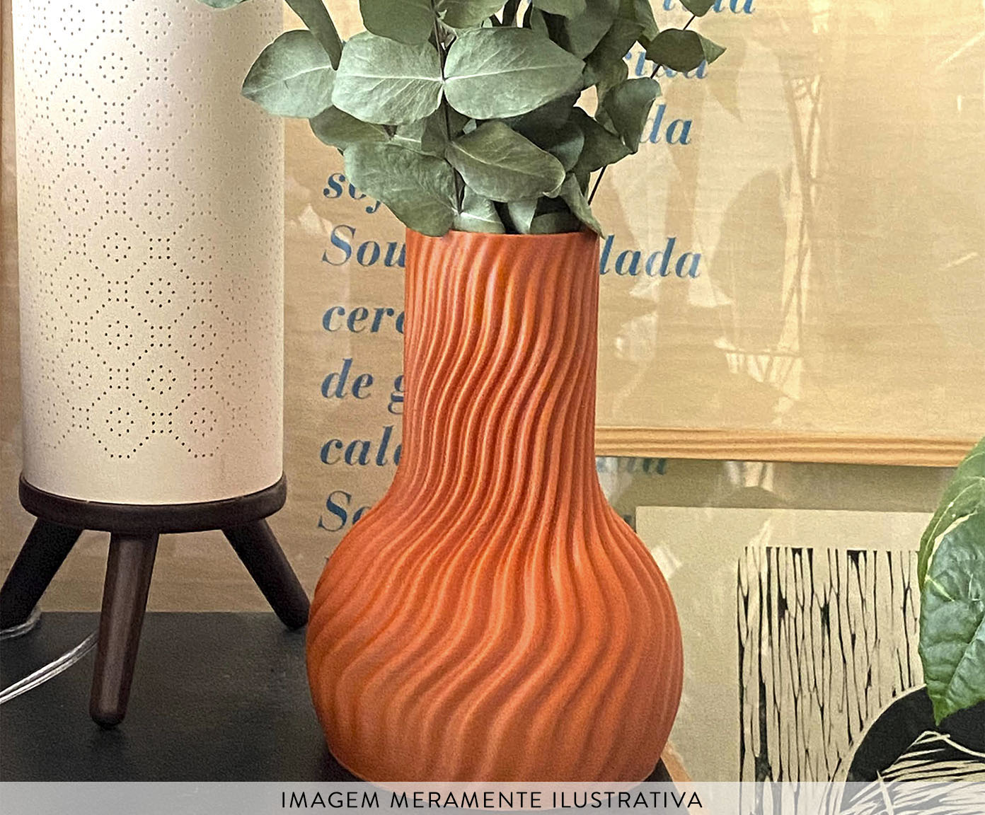 Vaso Onda 2 Terracota image number 1