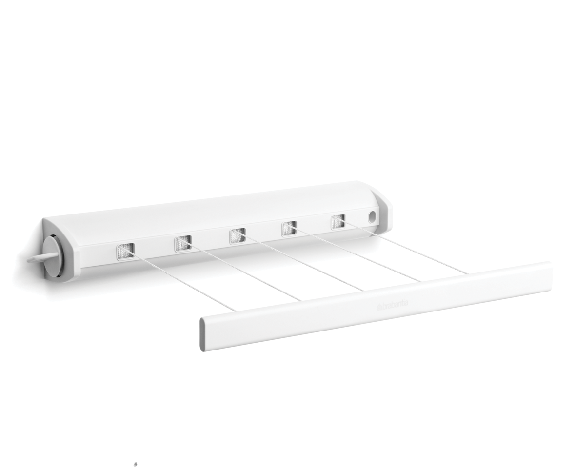 Varal Retratil de Parede Brabantia Branco - image 0