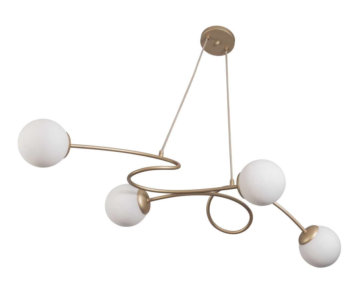 Pendente Tie Champagne Bivolt - image 0