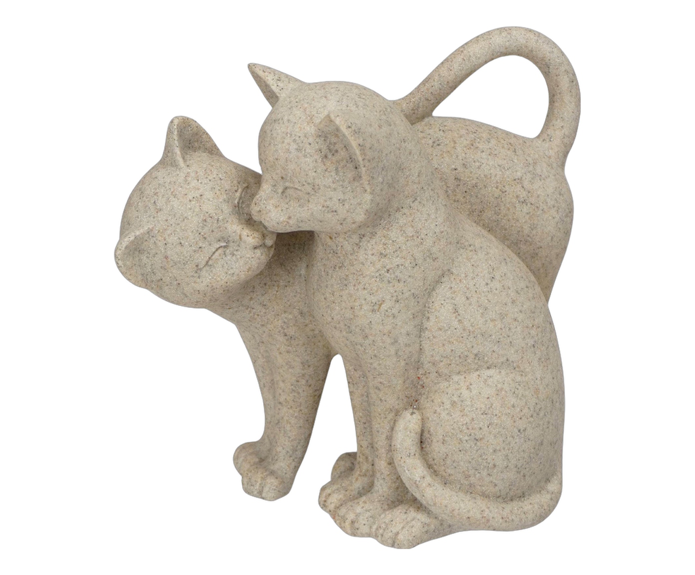 Gato Decorativo Casal Areia image number 0