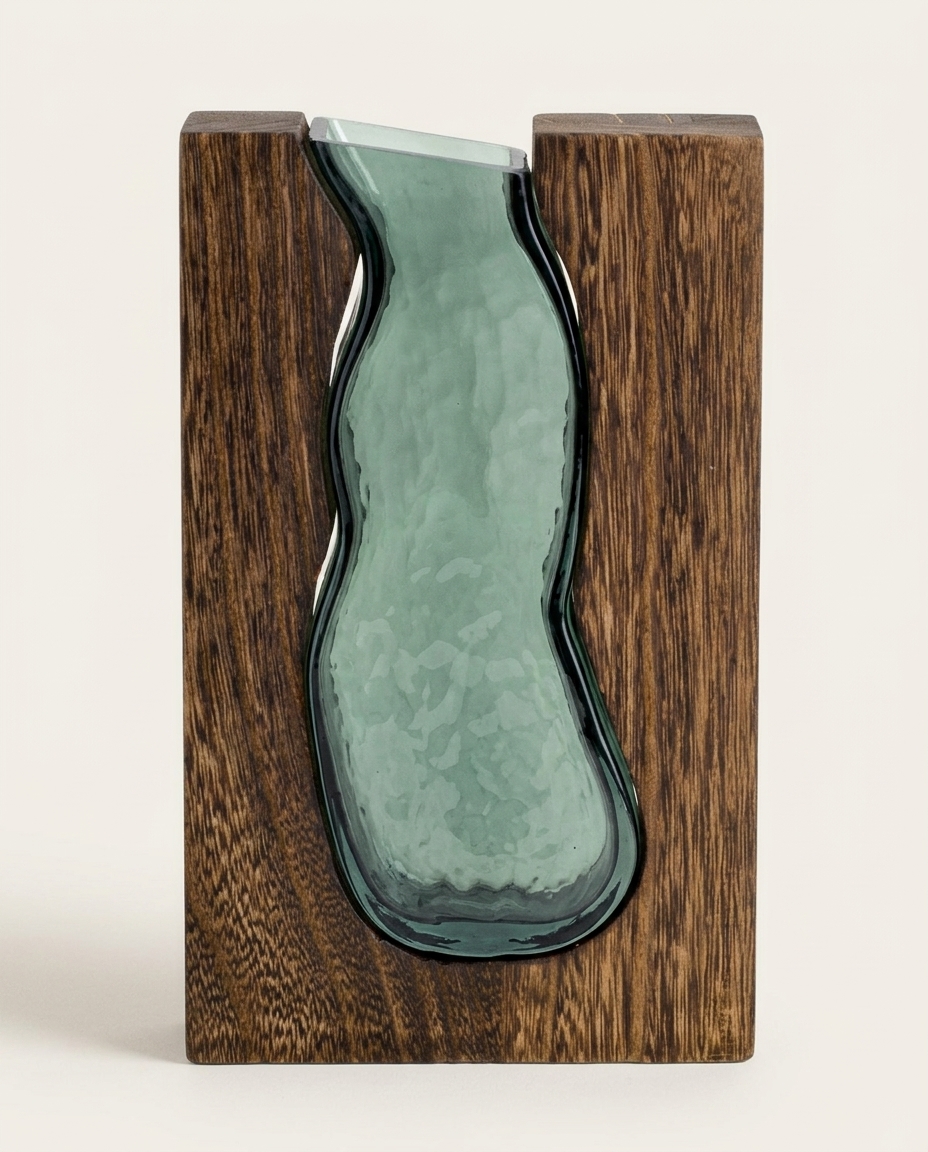 Vaso Decorativo Marrom image number 2